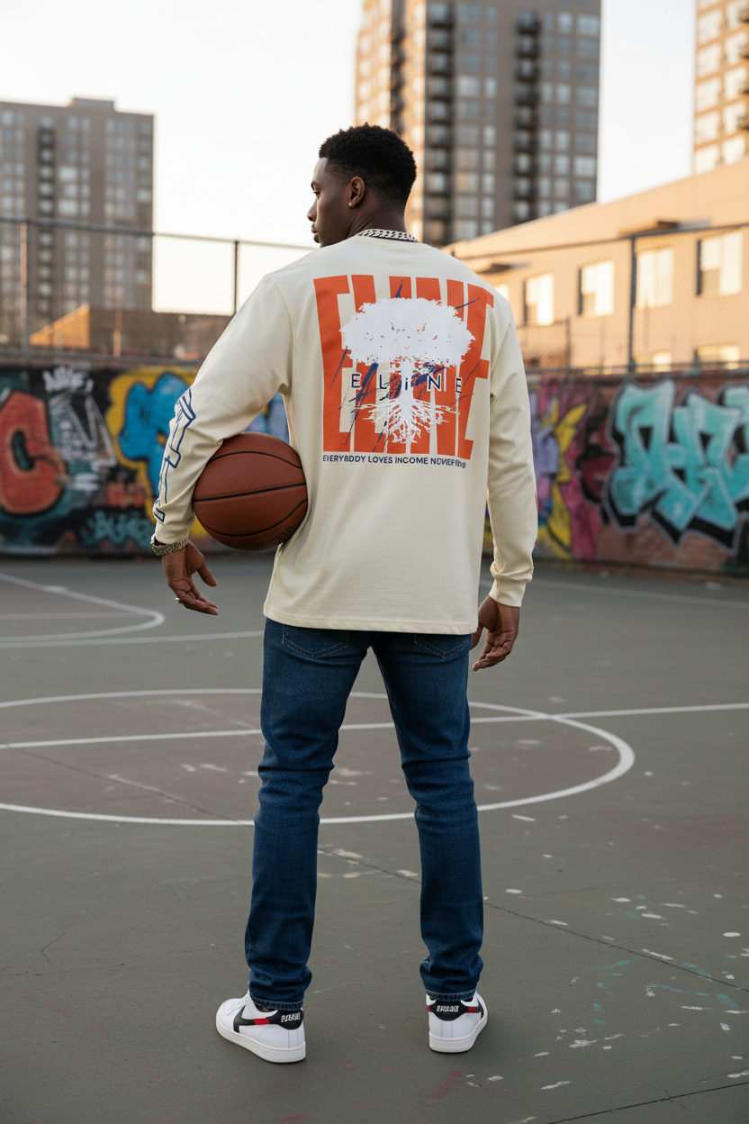 2026 NBA FINALS X ELINE Long Sleeve Shirt