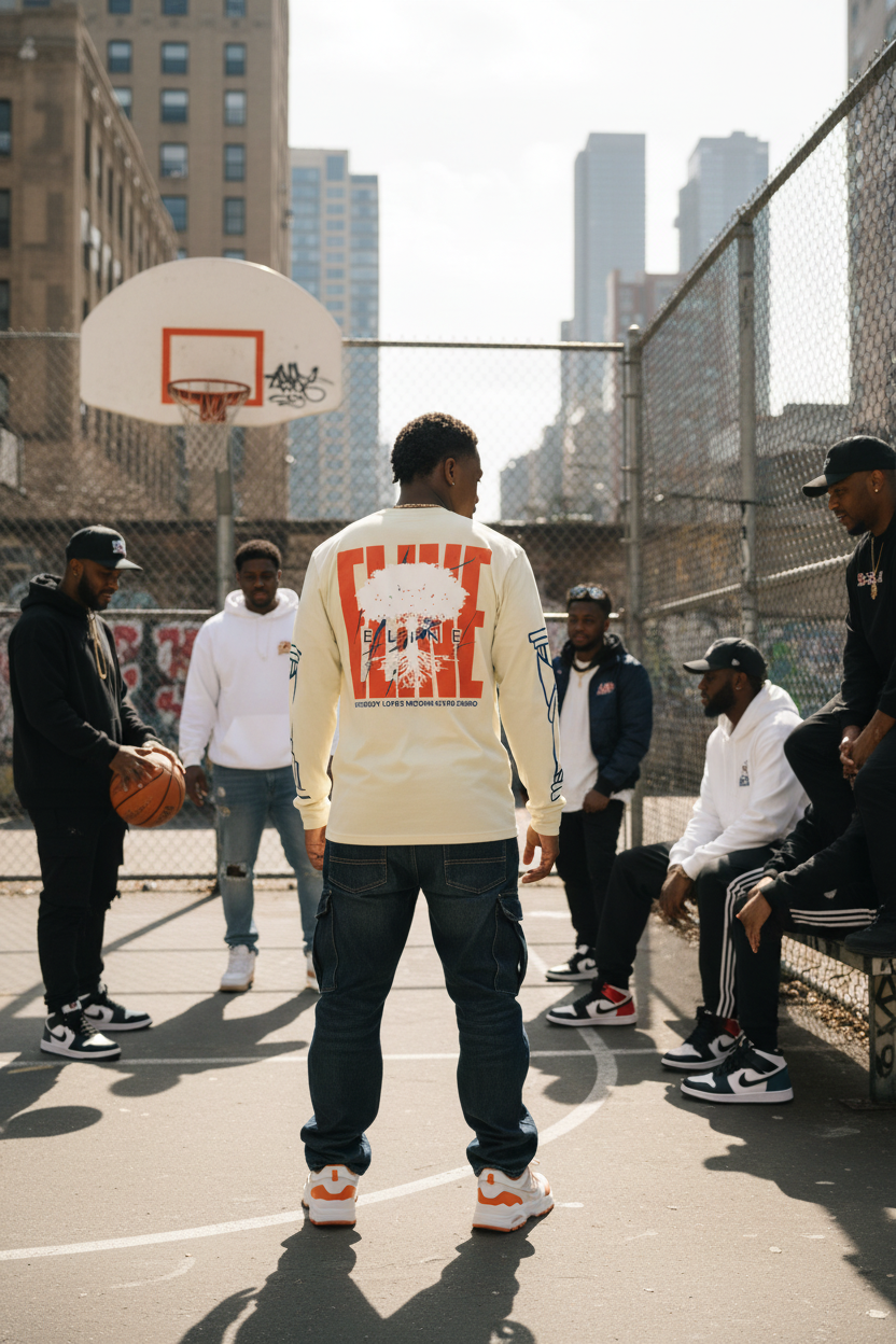 2026 NBA FINALS X ELINE Long Sleeve Shirt