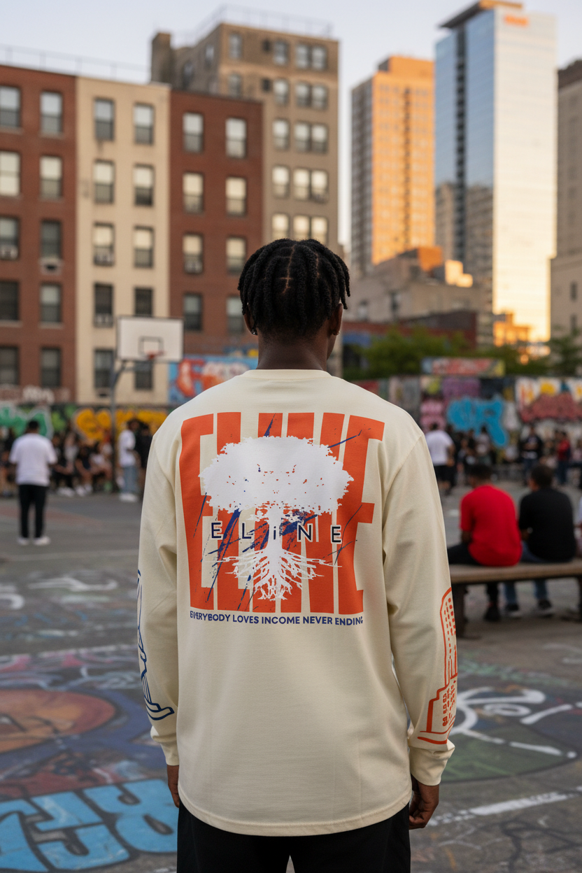 2026 NBA FINALS X ELINE Long Sleeve Shirt