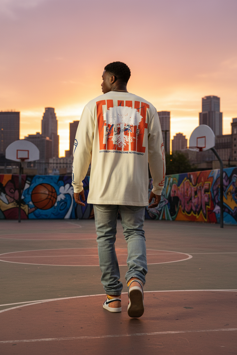 2026 NBA FINALS X ELINE Long Sleeve Shirt