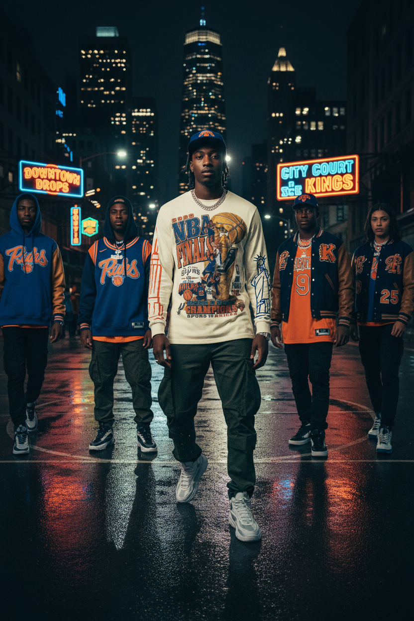 2026 NBA FINALS X ELINE Long Sleeve Shirt