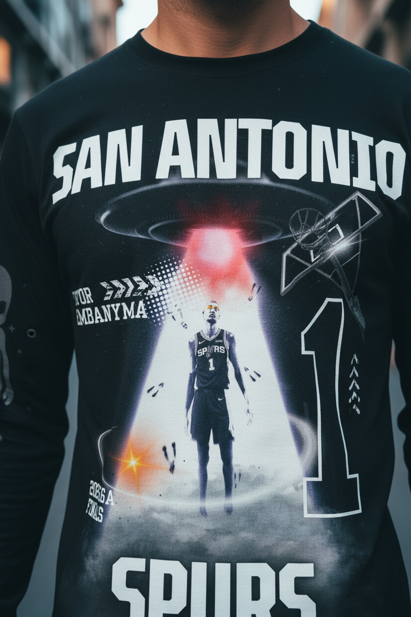 Spurs Alien X ELINE Long Sleeve Shirt