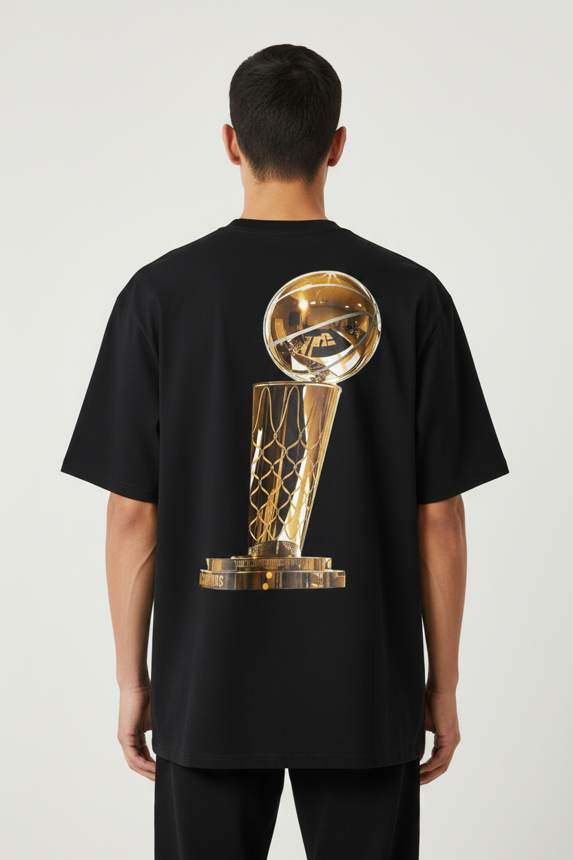 2026 NBA FINALS Spurs X ELINE Oversized cotton t-shirt
