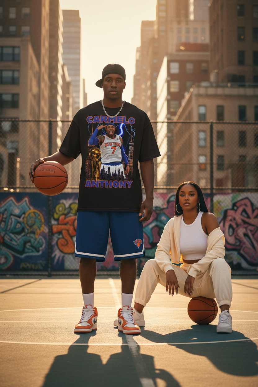 Melo X ELINE Oversized cotton t-shirt