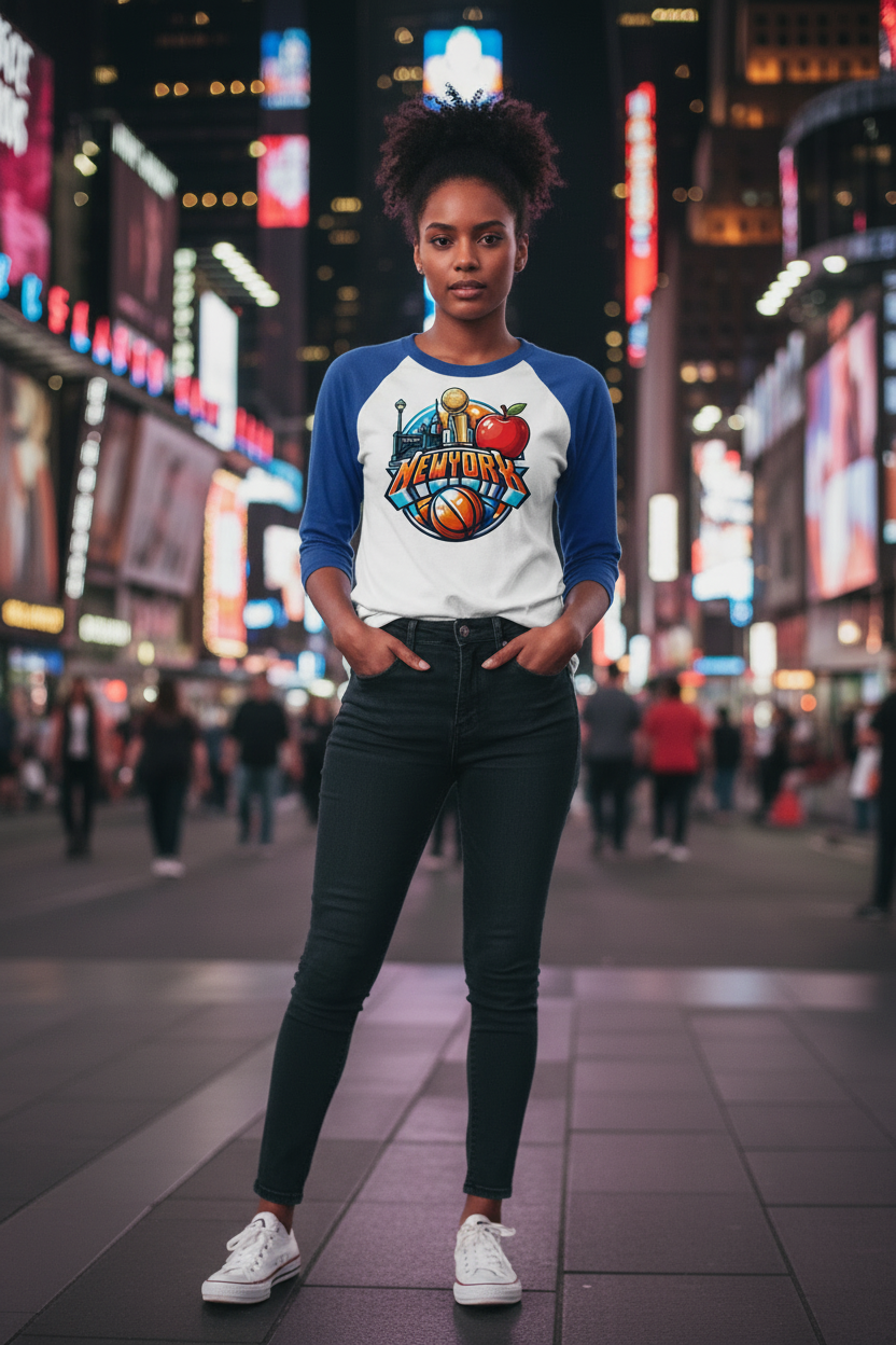 New York X ELINE 3/4 sleeve shirt